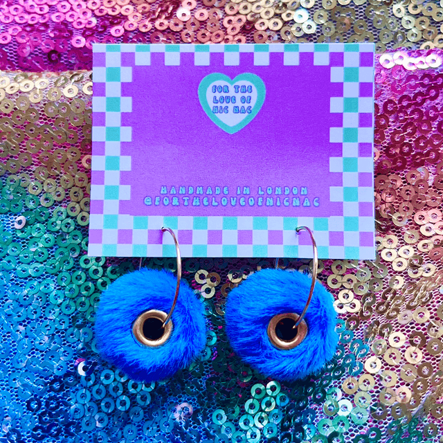 Pom Pom earrings